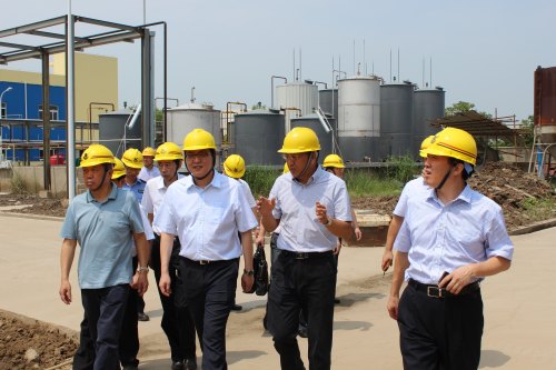 2014年8月26日，張家港市市長朱立凡、副市長黃亞平一行來華瑞視察